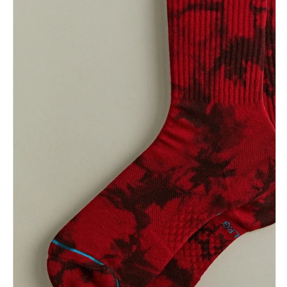 New🌟STANCE Men's Red Nosten Crew Socks